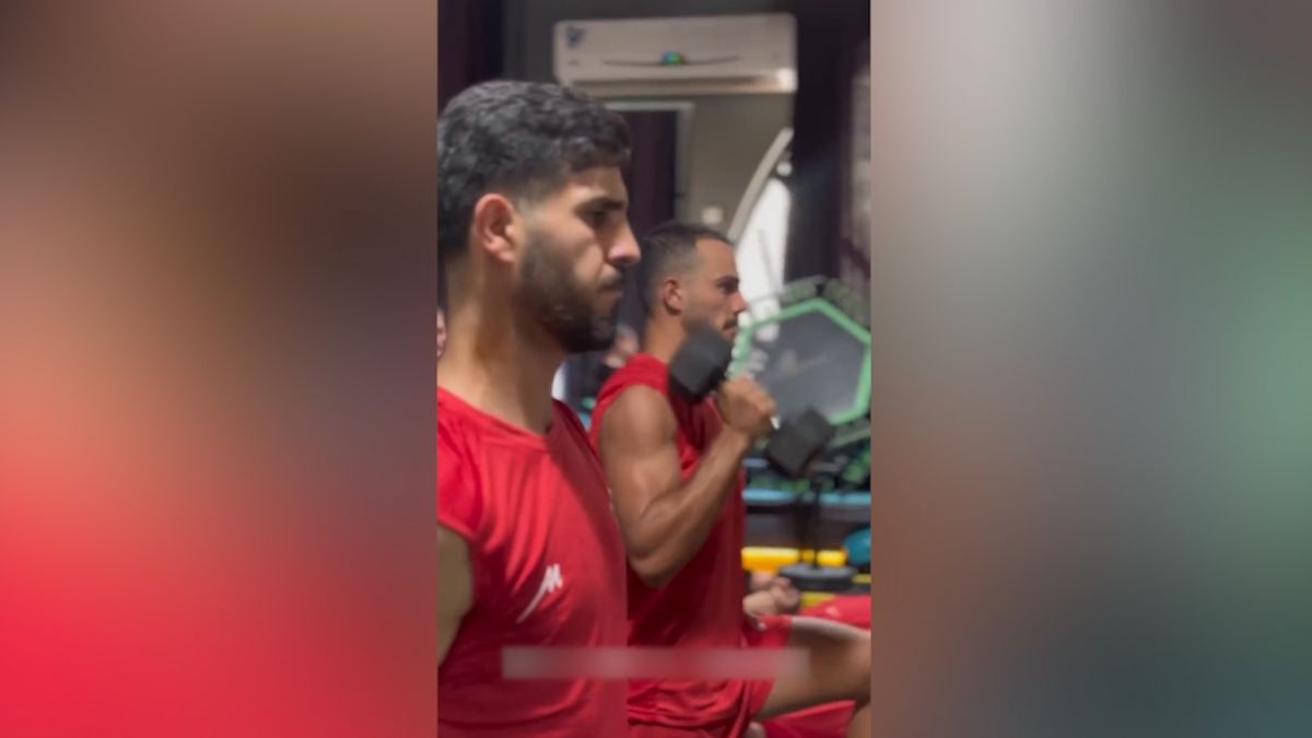 اولین تمرین ابوالفصل جلالی همراه با تیم پرسپولیس