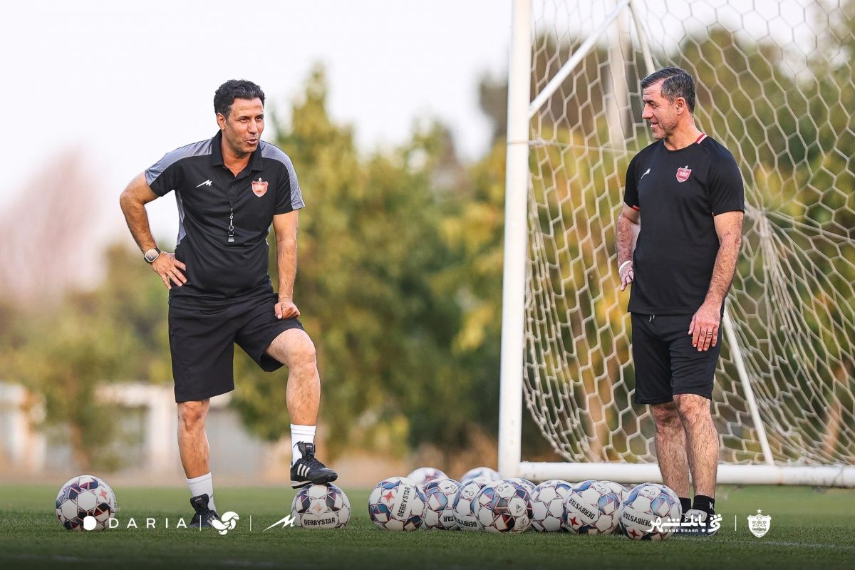 گزارش تصویری؛ بازگشت باقری و ملیپوشان به تمرین پرسپولیس