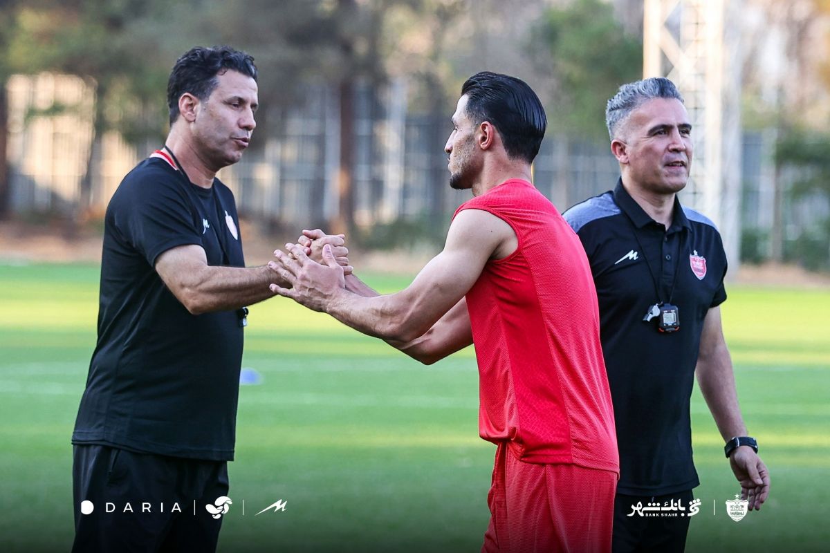 بازگشت علی علیپور به تمرینات پرسپولیس (عکس)