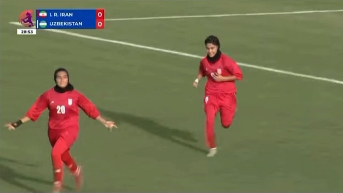 گلهای بازی زنان ایران 1-1 زنان ازبکستان (تورنمنت کافا)