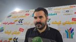 گفت و گو با معاون ورزش و تفریحات سالم شرکت عمران، آب و خدمات جزیره کیش در حاشیه دربی پیشکسوتان