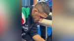 آثار نبرد سنگین روی صورت رحمان عموزاد!