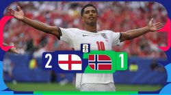 خلاصه بازی نروژ 1-2 انگلیس (دبل بلینگام)