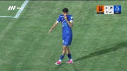 گل چهارم استقلال به مس شهر بابک (اسماعیل قلی زاده)