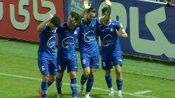 گل اول استقلال به نساجی مازندران (محمدرضا آزادی)