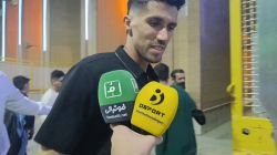 مصاحبه بازیکنان پس از تساوی نفت آبادان و سپاهان
