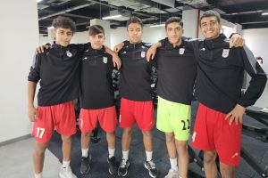 برگزاری تمرین ریکاوری و بدنسازی تیم ملی نوجوانان