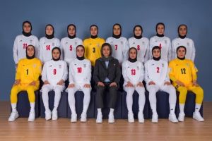 حمایت ملیپوشان فوتسال زنان از شهرزاد مظفر