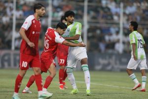 سوتی وحشتناک گزارشگر بازی پرسپولیس