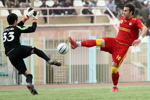 نوروزی فولاد برابر النصر بدشانس بود