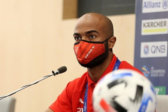 مهاجم الدحیل انگیزه بالا و جنگندگی سلاح ما مقابل پرسپولیس است