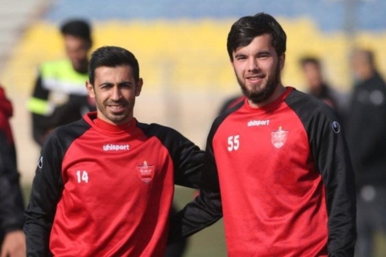 خوش و بش دو پرسپولیسی سابق با سرخ ها بازیکن جدید کشتی گیر شد