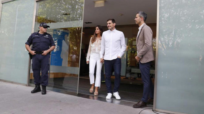 کاسیاس با پای خودش بیمارستان را ترک کرد