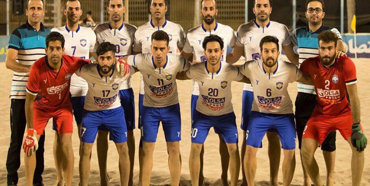 فوتبال ساحلی جهان پیروزی گلساپوش مقابل نماینده اوکراین