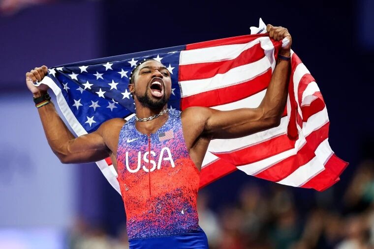 المپیک 2024 پاریس لایلز من سریع ترین مرد در این سیاره خاکی هستم