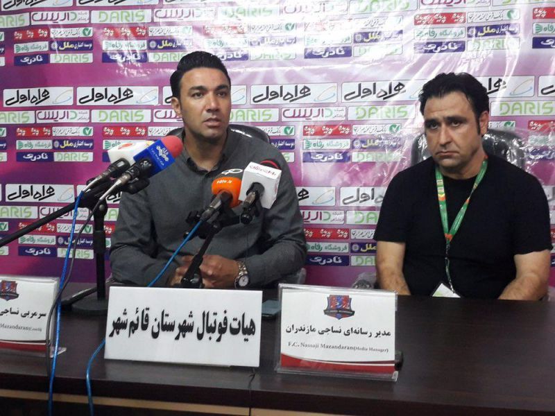 نکونام: به دلیل وقت کشی حریف بازی مفید در نیمه اول حدود 20 دقیقه بود/از بازیکنانم اصلا راضی نیستم