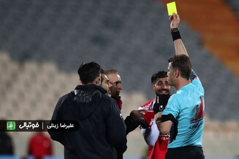 اعتراض رسمی پرسپولیس به قضاوت زاهدی فر