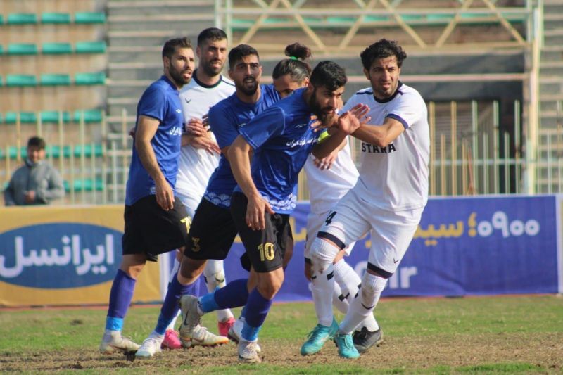 استقلال خوزستان صفر - مس شهر بابک صفر/ آبی جنوب از صدر جدول جا ماند