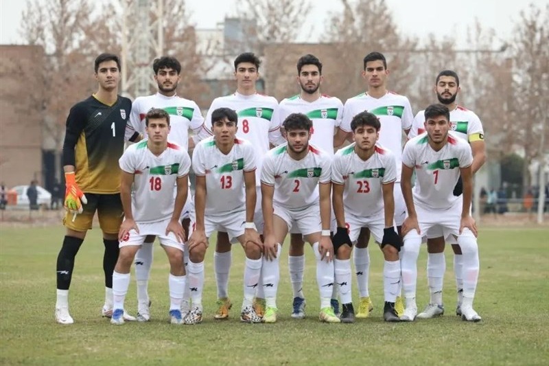 مصاف دوستانه ملیپوشان نوجوان با جوانان پرسپولیس