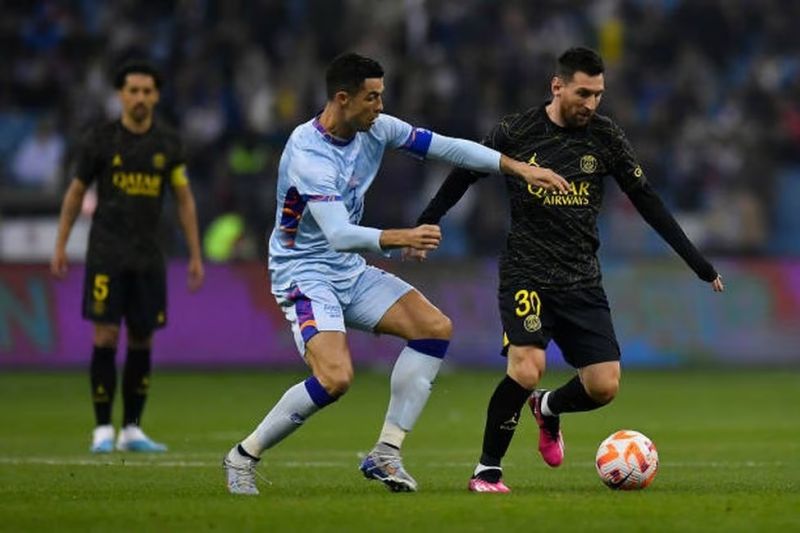 گزارش تصویری/ پاریسن ژرمن 5 - تیم منتخب النصر و الهلال 4