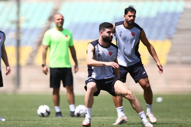 پرسپولیس بعد از آخرین تمرین عازم فرودگاه شد
