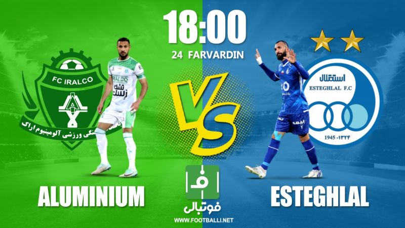 پیشبازی آلومینیوم - استقلال؛ آبیها میهمان ضد حال مدعیان!