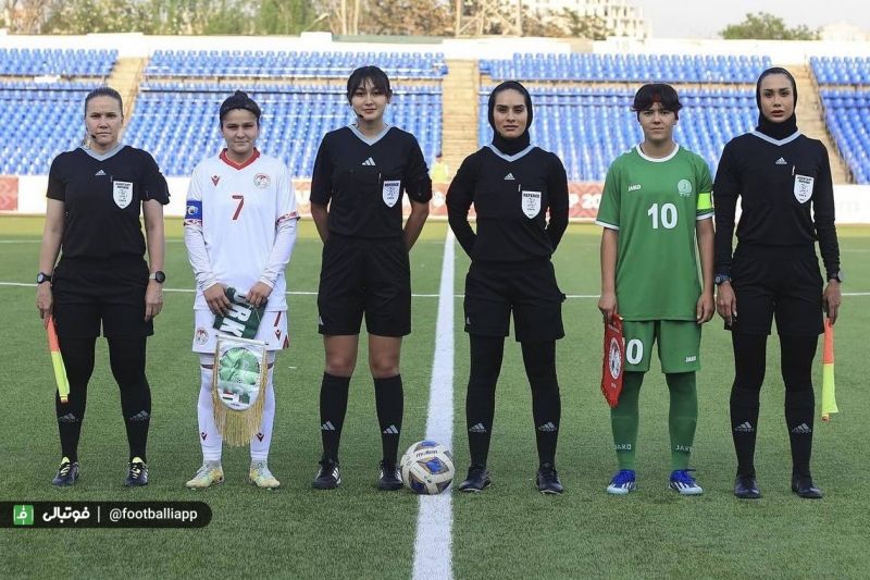 قضاوت ذکایی و لشنی در مسابقات دختران کافا (عکس)