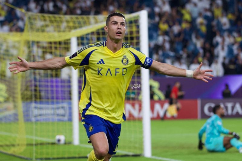 برد پنج گله النصر با گلزنی رونالدو