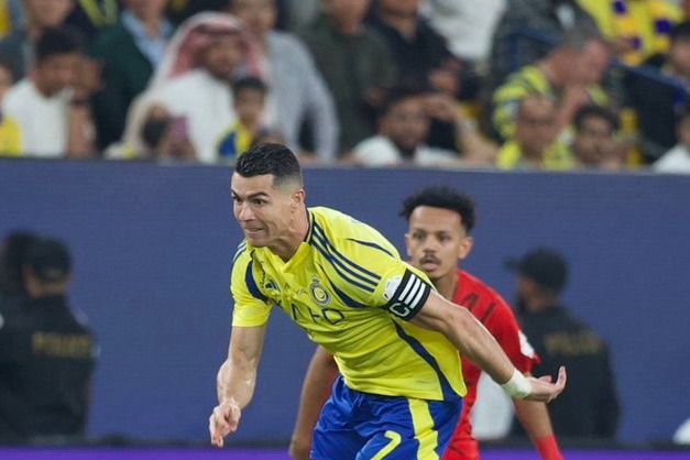 کامبک خوردن النصر در شب گلزنی رونالدو