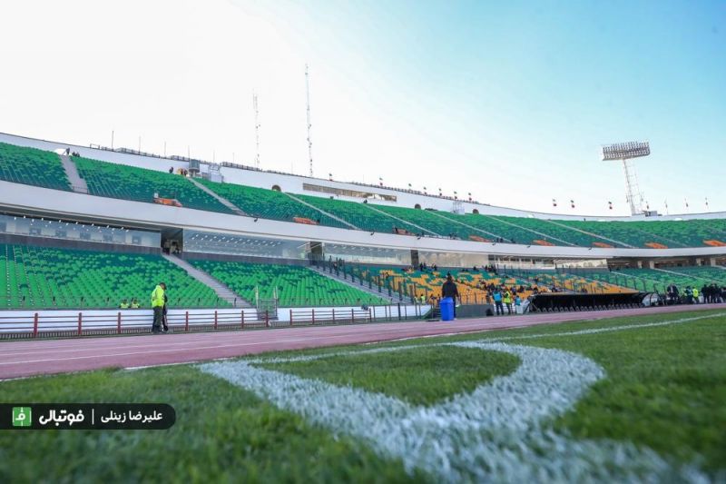 بازگشایی ورزشگاه آزادی با بازی استقلال و شمسآذر