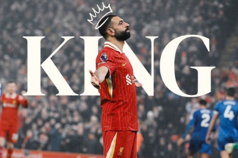 پادشاه مصری لیورپول توقف ناپذیر ادامه میدهد