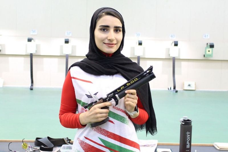 هانیه رستمیان در جمع ۱۰ تیرانداز برتر جهان