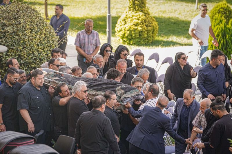 برگزاری مراسم تشییع رضا سوختهسرایی