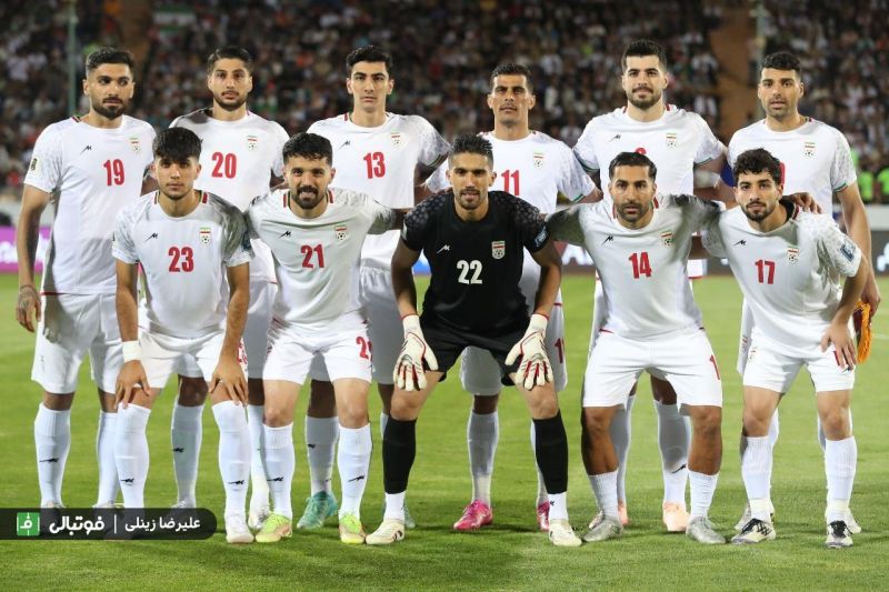 ارزش تیم ملی ایران ۱۵۵ برابر افغانستان