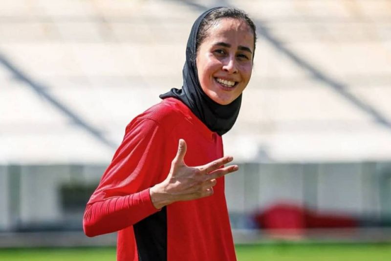 حضور ملیپوش فوتسال زنان در تمرینات تیم فوتبال پرسپولیس