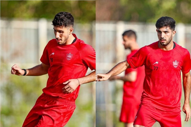 برداشت آزاد از تصاویر تمرین؛ مصدومهای پرسپولیس آمادهاند