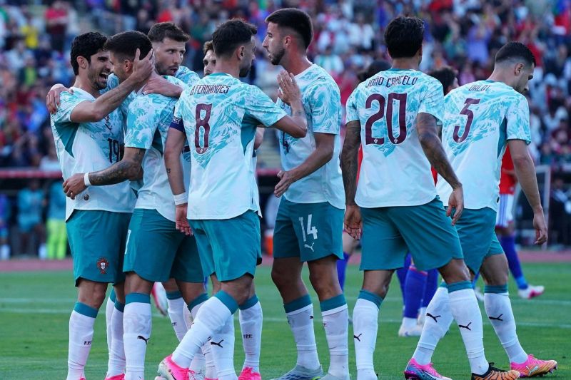 پرتغال 2-1 شیلی؛ برتری شاگردان مارتینز در شب حضور یک نیمهای رونالدو
