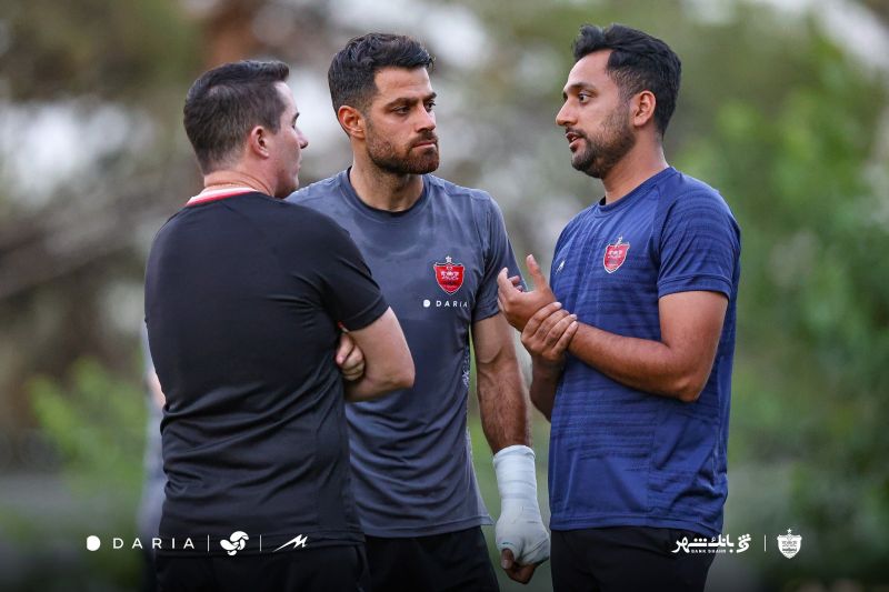 گزارش تصویری؛ سایه اسکوچیچ بالاسر تمرینات پرسپولیس!