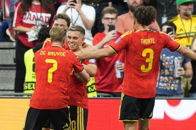 بلژیک 5-1 نیوزلند؛ تروسار و دی بروینه طوفان به پا کردند!