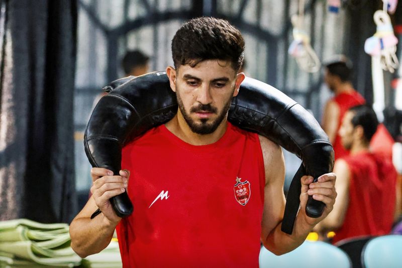 گزارش تصویری؛ تمرین پرسپولیسیها در سالن وزنه