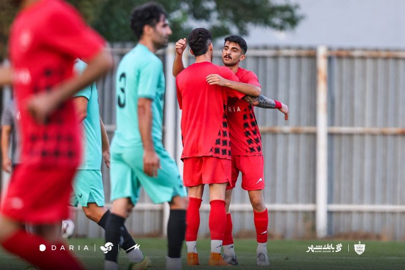 برتری ۳ گله پرسپولیس مقابل تیم دسته دومی در دیدار دوستانه پرسپولیس