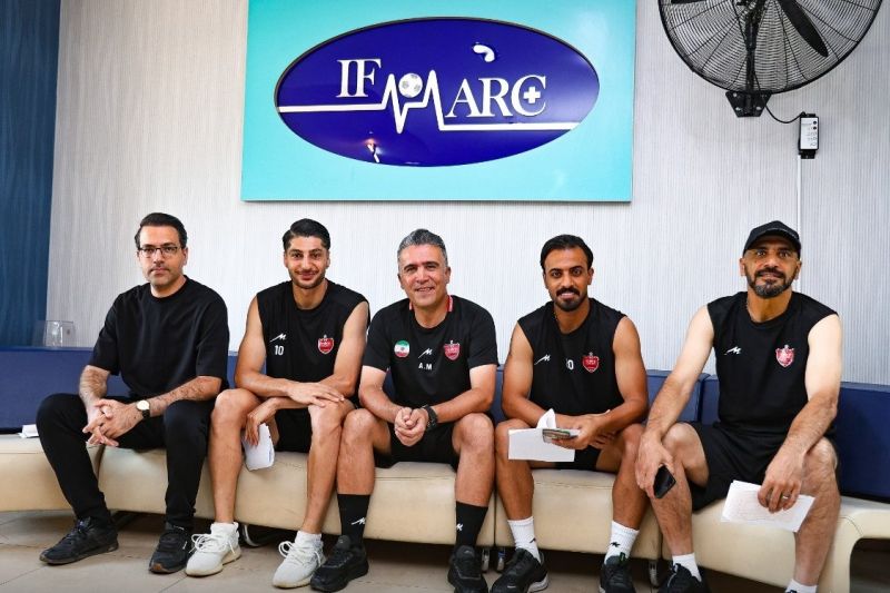 گزارش تصویری؛ پرسپولیسیها در ایفمارک