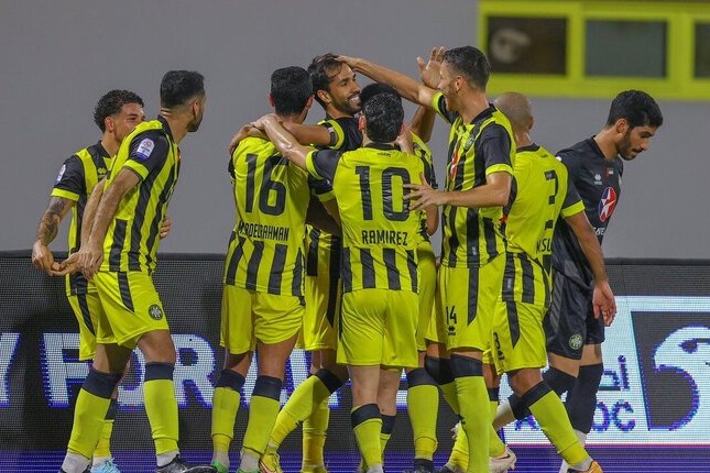 تساوی الاتحاد کلبا و النصر با گلزنی سامان قدوس