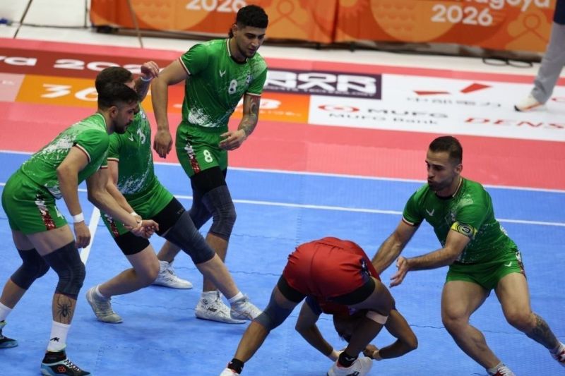 کبدی مردان ناگویا را با برد برابر نپال آغاز کرد