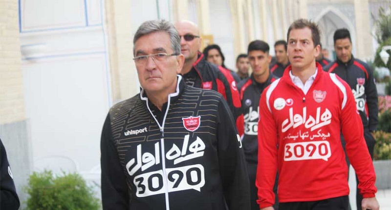 گلهای الدحیل، توسط کادر فنی پرسپولیس آنالیز شد