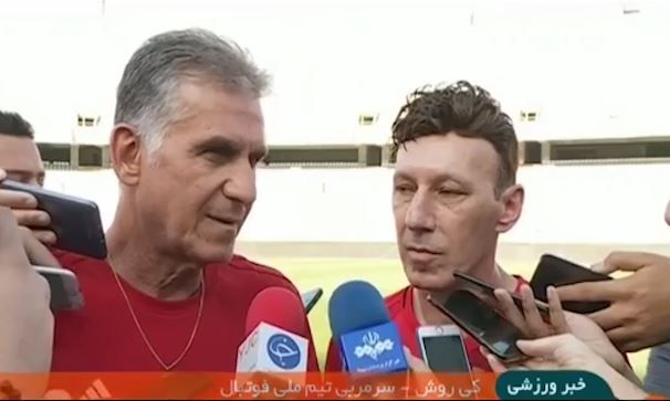 پیش بازی ایران - ازبکستان