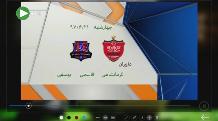 کارشناسی داوری پرسپولیس و نساجی / صنعت و تراکتور (نود 26 شهریور)