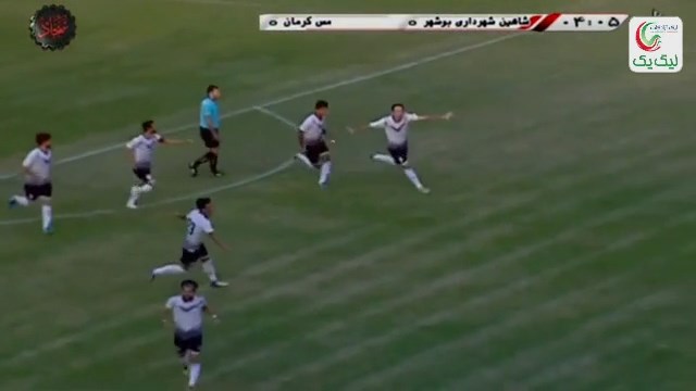 سوپرگل قیچی برگردان بازیکن شاهین بوشهر مقابل مس