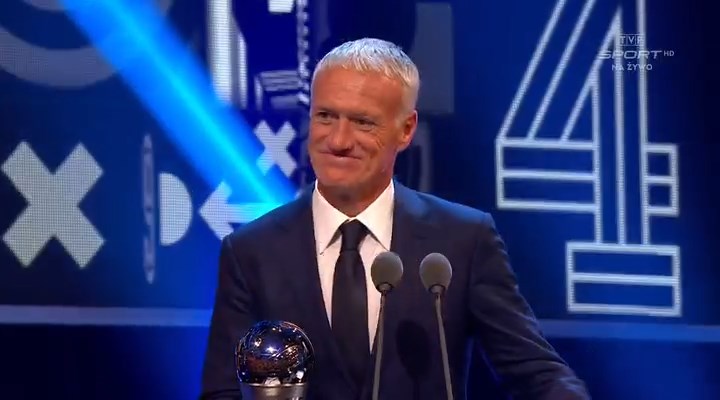 مراسم THE BEST: دشان مربی برتر جهان 2017-18 فوتبالی | 
