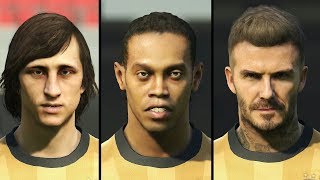 چهره اسطوره ها در بازی PES 19